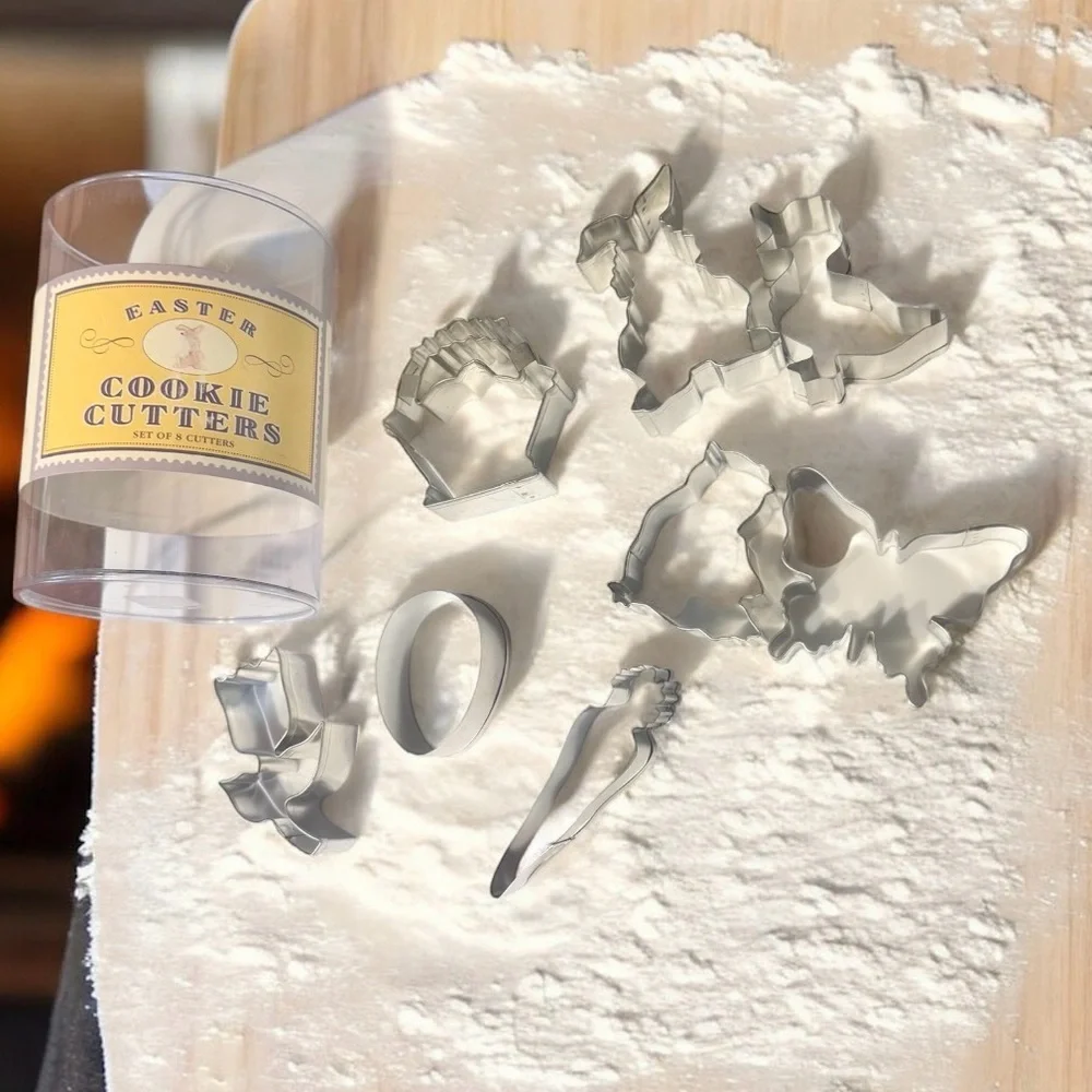 NEW WILLIAMS SONOMA Easter cookie cutters metal baking